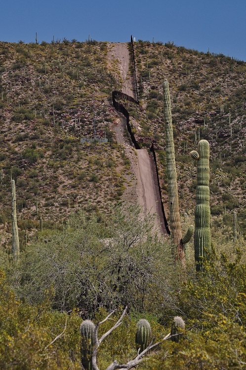 U.S.-Mexico border fence